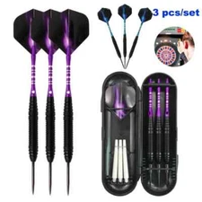 3Pcs 23g Professional Competition Tungsten Steel Needle Tip Darts With Case Set