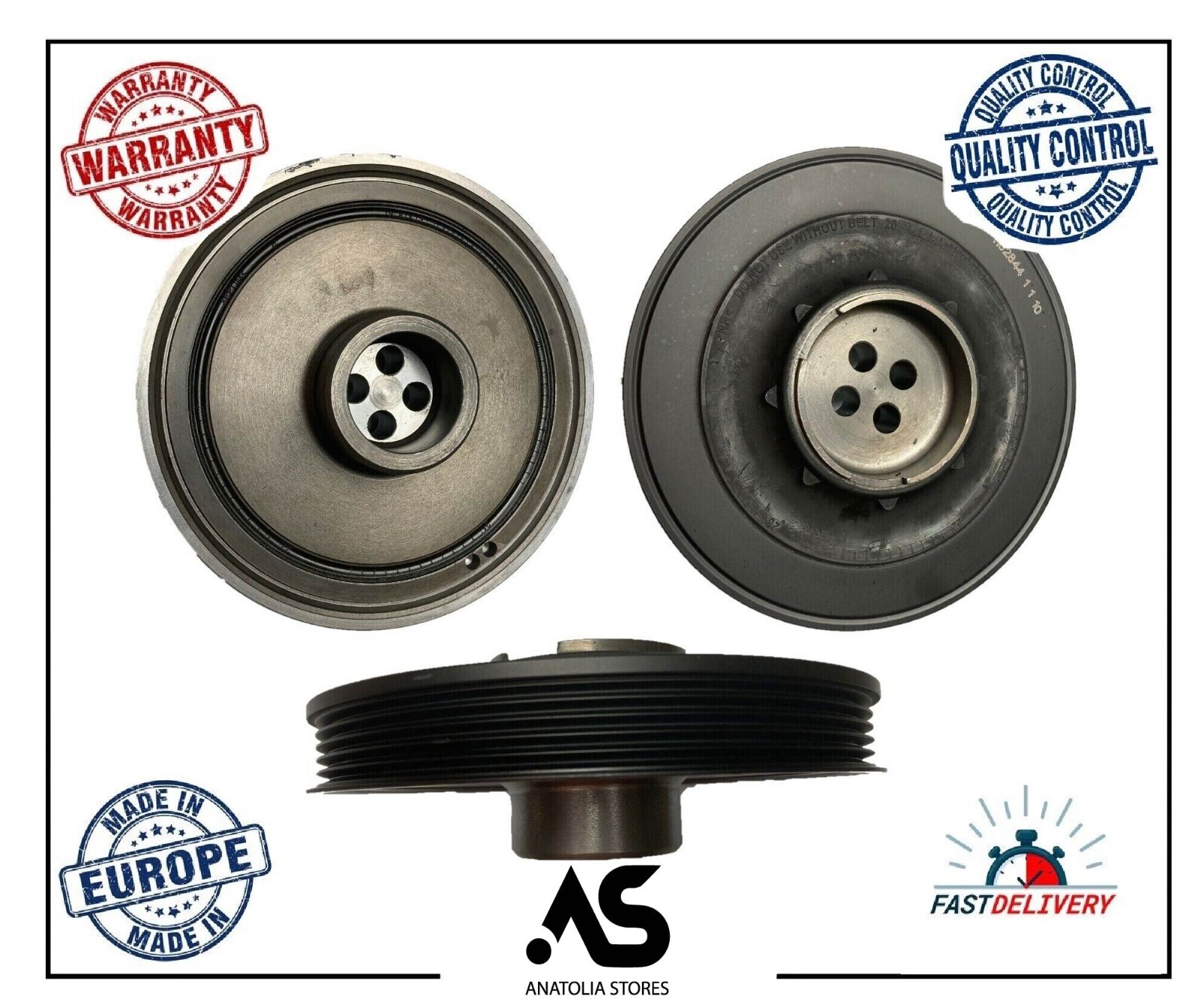 CRANKSHAFT CRANK PULLEY FOR MINI R55 R56 R57 R60 R61 TOYOTA AVENSIS