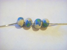 FIMO CLAY BEADS FOR BRACELETS OR PENDANTS D26