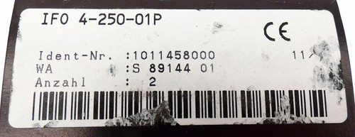 2x Schmersal IFO 4-250-01P Induktiver Näherungsschalter -unused/OVP- - Picture 3 of 5