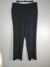 Counterparts Pants Womens Sz 16 Black Wide Leg Trousers Slacks 1514