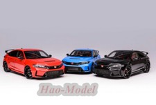Motorhelix 1:18 Honda Civic Type R FL5 Limited Alloy Model Car Simulation Gifts