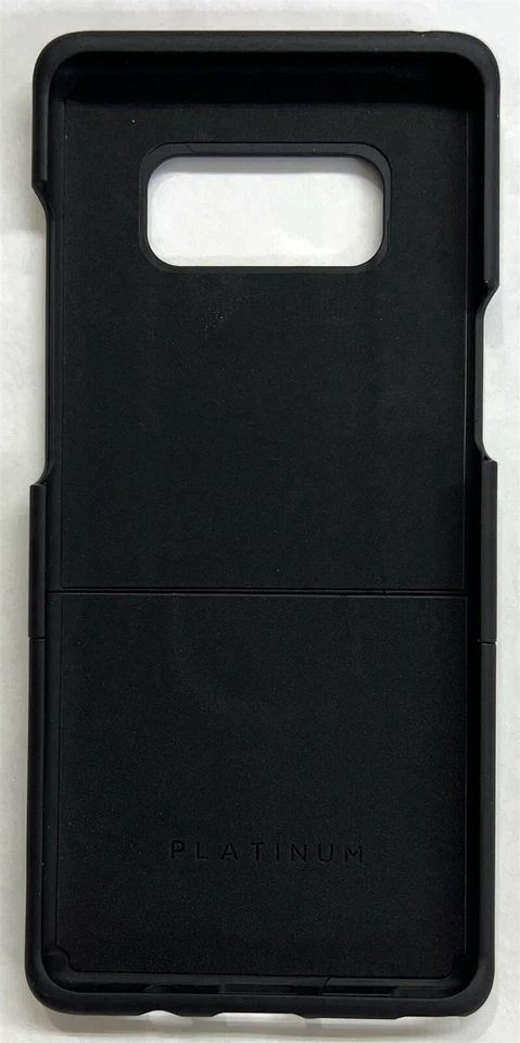 Platinum - Protective kickstand Case for Samsung Galaxy Note 8 - Black - Image 2 of 2