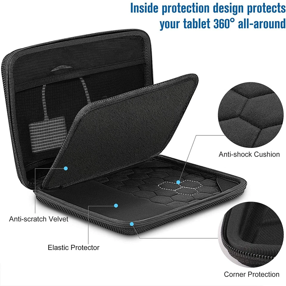 Funda rígida para tablet de 11 pulgadas para iPad 10,2"" 2021/iPad Air 5 10,9 2022 Foto 4 de 4