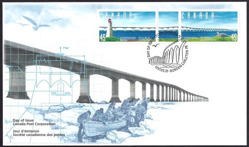 🍁Canada   #1646a   "CONFEDERATION BRIDGE"  Brand New  1997 First Day Cover
