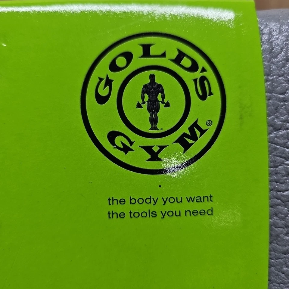 Estera de ejercicio plegable Gold's Gym de gran tamaño 24x72 parte #05-0830GG NUEVA Foto 3 de 4