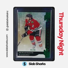 2019 UPPER DECK ARTIFACTS #44 DUNCAN KEITH EMERALD /99