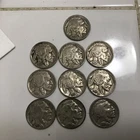 50x BUFFALO INDIAN HEAD NICKELS 5c MIXED DATE COINS CIRCULATED