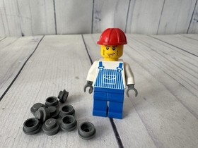 Lego #7990 ~ City Cement Mixer w/ Minifig ~ No Instruction Manual