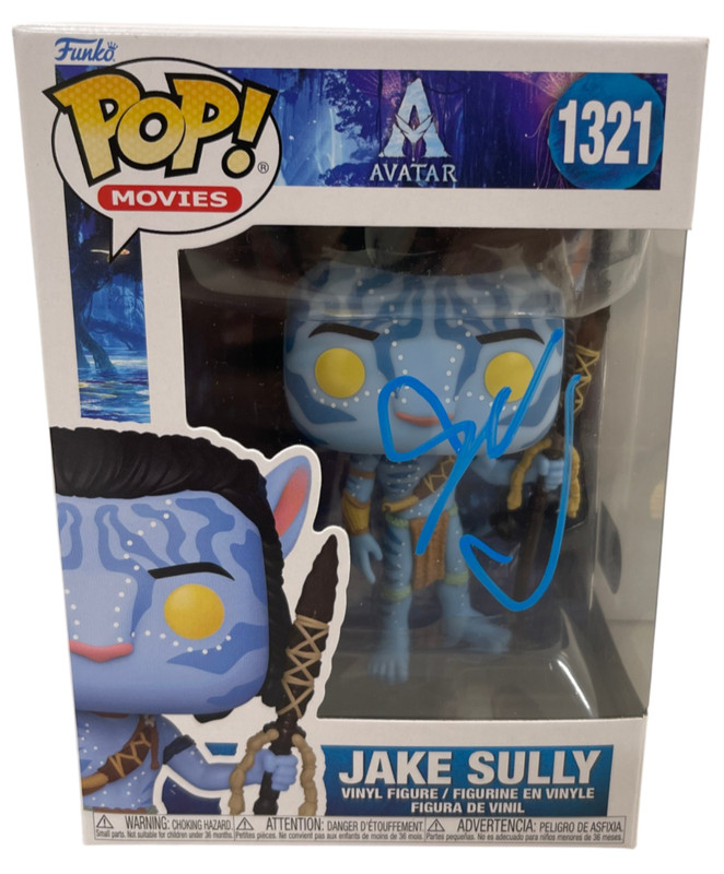 Sam Worthington Signed Jake Sully Funko Avatar Authentic Autograph Beckett