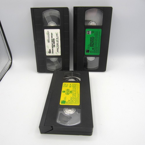 Vintage Teenage Mutant Ninja Turtles Movies 1 2 & 3 VHS Lot 3 TMNT Trilogy - Picture 10 of 10