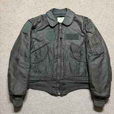 Giacca Bomber Volo USAF VINTAGE CWU-45/P ARAMID Militare Freddo anni 60 70 Vietnam Epoca