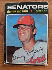 1971 Topps - High # Denny McLain #750