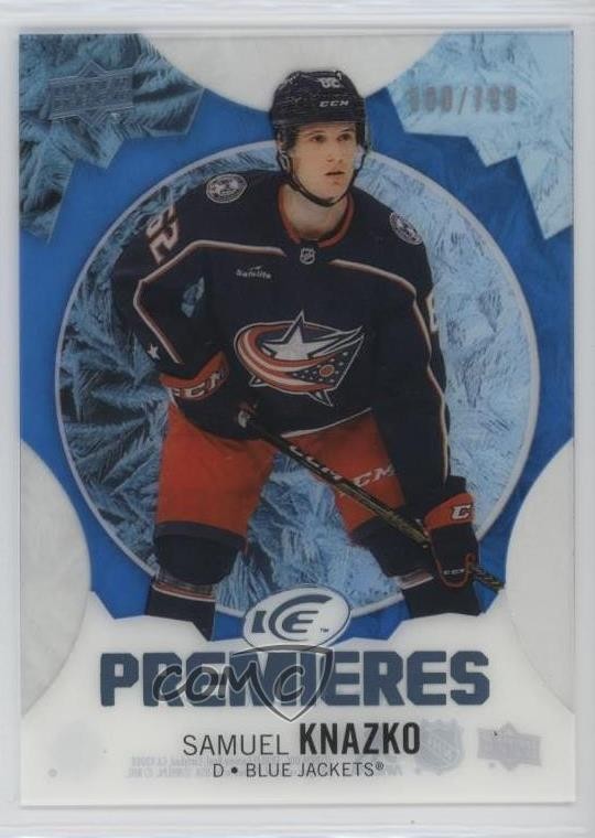 2023-24 Upper Deck Ice Premieres Blue 500/799 Tyler Angle #181 Rookie RC 5ya