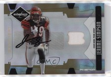 2008 Leaf Limited Phenoms Spotlight Gold 5/25 Jerome Simpson #320 Auto 4at