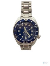 SEIKO Automatico 6R15 Uomo Subacqueo Acciaio Inox 200m Quadrante Blu
