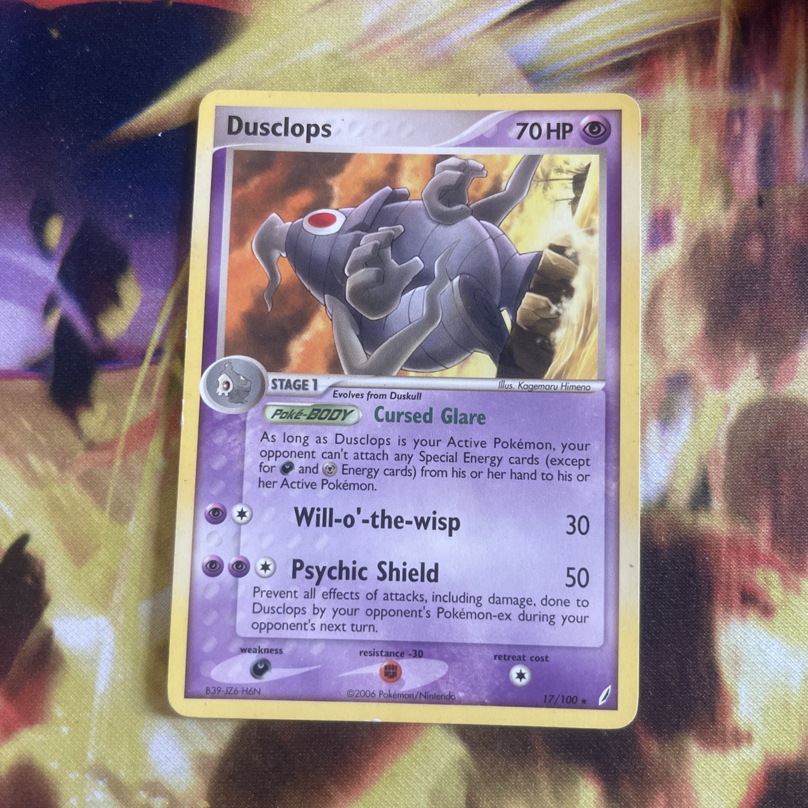 Dusclops Rare Normal Crystal Guardians 17/100