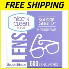 Lens Cleaning Wipes 600 Pack  Versatile, On-The-Go Solution