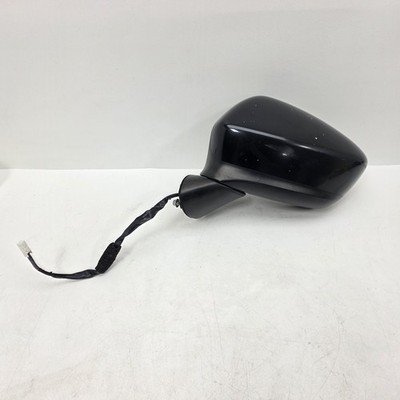 2012-2015 MAZDA CX-5 DRIVER LEFT DOOR MIRROR W/BLIND SPOT JET BLACK 41W OEM