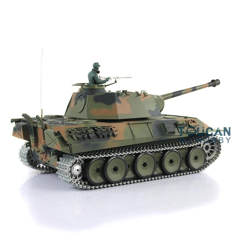 Henglong 1/16 Scale 7.0 Upgraded Metal Version German Panther V RTR RC Tank 3819