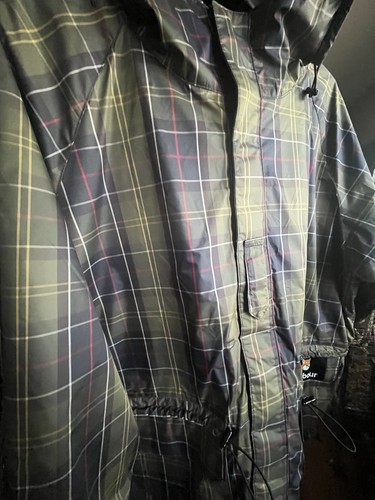 Barbour X Maison Kitsuné Military Reversible Waterproof Jacket NWT MEDIUM - Picture 15 of 19