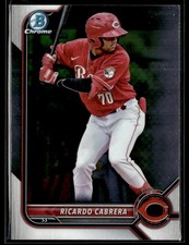 2022 Bowman Draft #BDC-139 Ricardo Cabrera Chrome Baseball Card 1503G