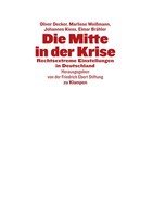 Die Mitte In Der Krise Rechtsextreme Einstellungen In Deutschland Decker (U. A.)