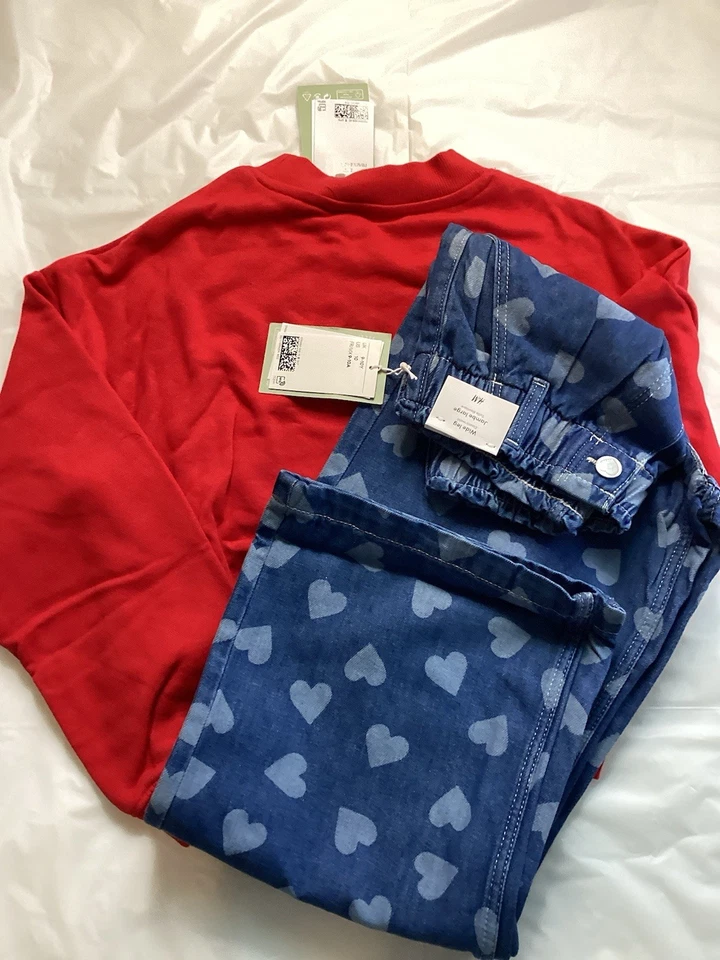 Juego de 2 corazones H&M niñas talla 10 Foto 4 de 4