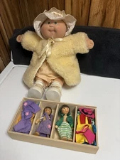 1984 Cabbage Patch And Wood Dolls