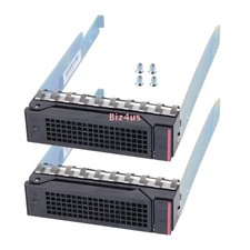 2x 3.5" HDD Drive Tray Caddy For Lenovo RD650 RD550 RD450 RD350 03T8898 03T8897
