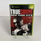 True Crime New York City Microsoft Xbox With Map And Manual Complete CIB