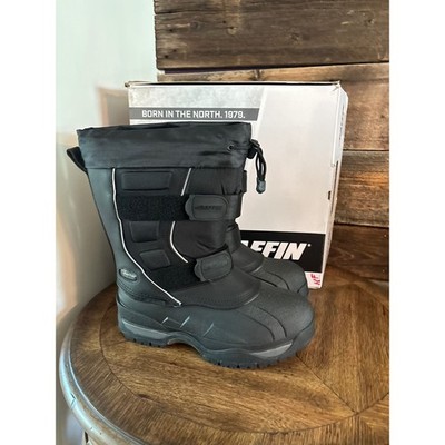 Baffin Eiger Mens Winter Boots Black Polar Rated Waterproof Snow Boots 4000-M001