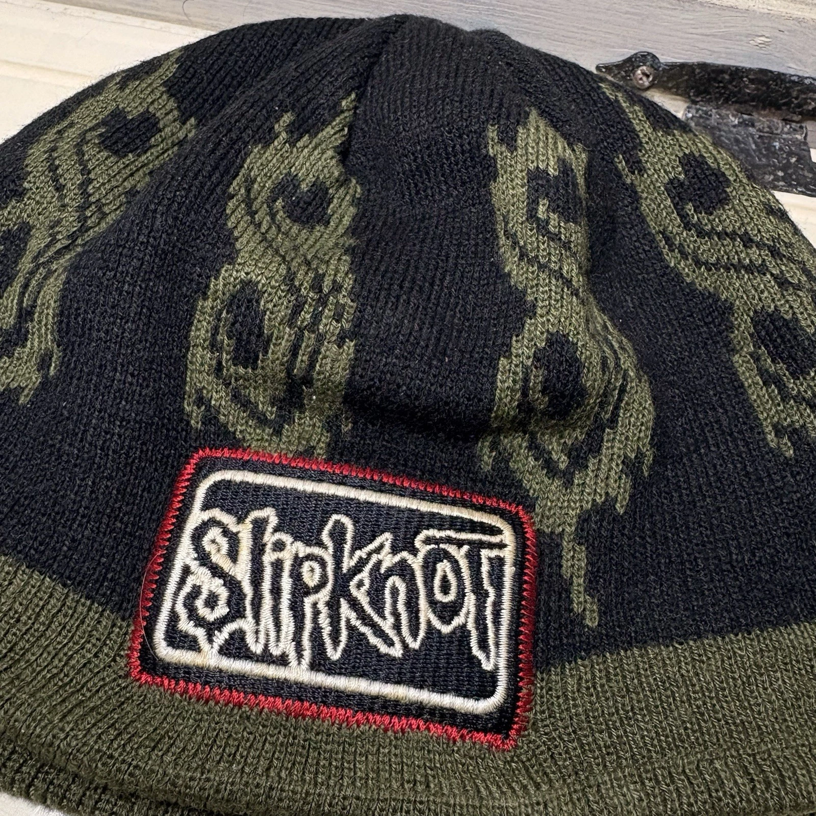 Slipknot Beanie Vintage Y2K Rock Band Tour Merch HTF VTG Black Streetwear
Opens in a new window or t