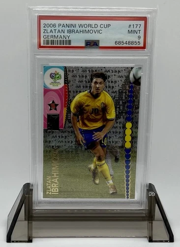 2006 Panini World Cup Zlatan Ibrahimovic #177 Germany PSA 9