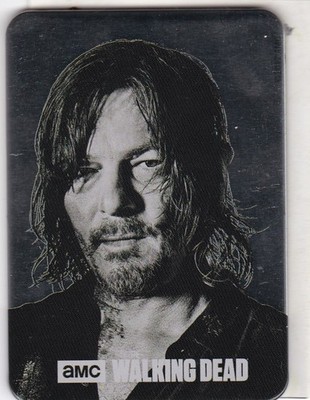 2017 AMC Walking Dead Magnetic Metal Signs Rise Up SSP SILVER VERSION DARYL