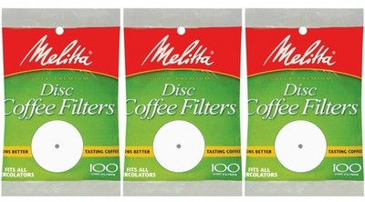 100-Pack Disc Coffee Filters