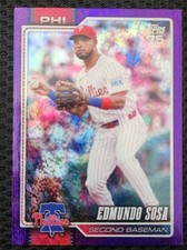 2026 Topps Edmundo Sosa Purple Foil #289 /250