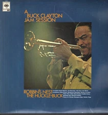 Buck Clayton Robbin's Nest / the Huckle-Buck LP vinyl UK Cbs green label design