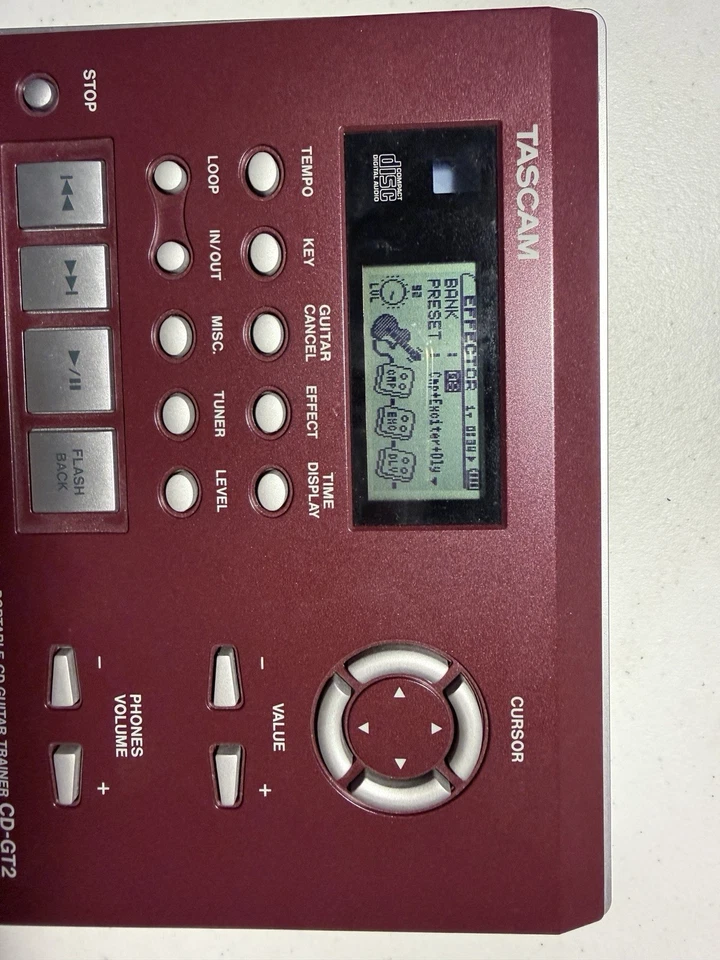 Tascam CDGT2 tragbarer CD-Gitarrentrainer - Bild 3 von 4