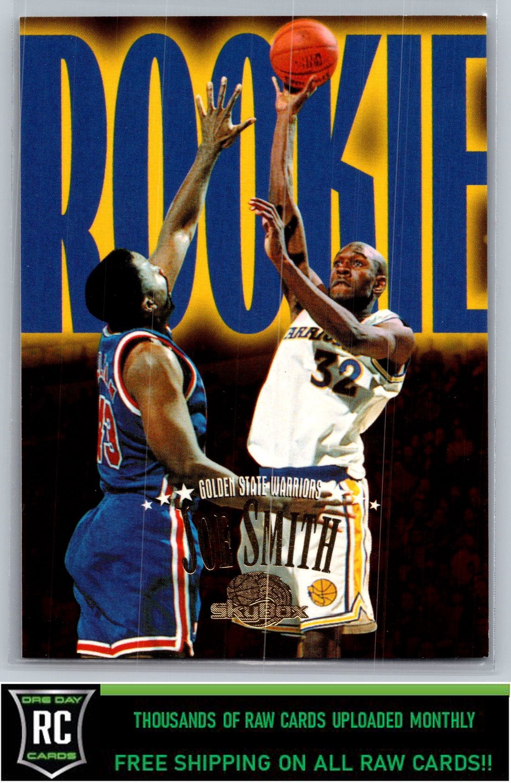 1995-96 SkyBox Premium Joe Smith #227 Rookie Golden State Warriors