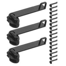 20 Pcs Backpack Pull Replacement Zipper Puller for Luggage Double Layer Repair