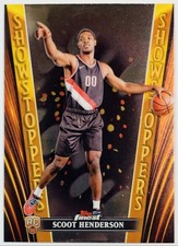 2023-24 Topps Finest Showstoppers RC #SS-23 Scoot Henderson ROOKIE Trail Blazers