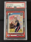 2024 Donruss Optic DRAKE MAYE ROOKIE RED PANDORA PRIZM #379 PSA 9