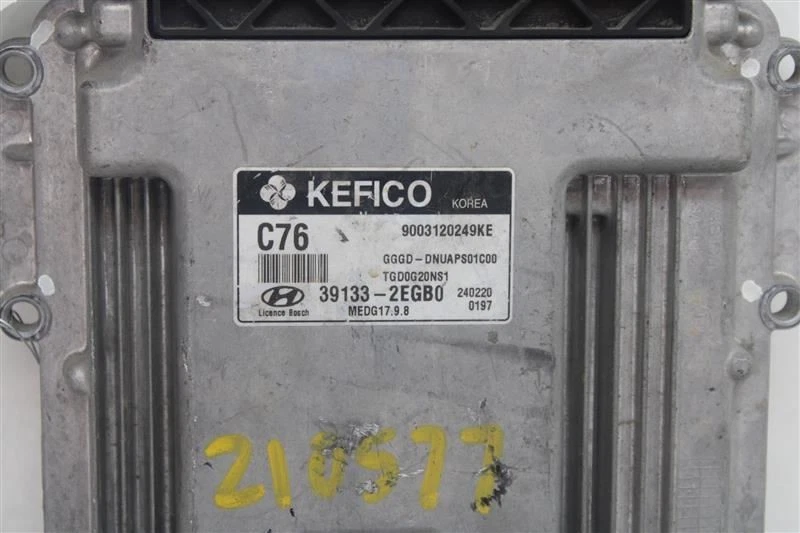 ORDENADOR ECU ECM HYUNDAI ELANTRA 2014 14 391332EGB0 1290752 Foto 3 de 4