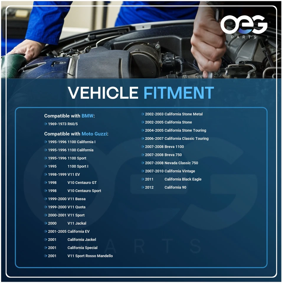 Nuevo arranque 12V para Moto Guzzi California 90 2012, V11 Sport 2000-01 410-40034 Foto 4 de 4