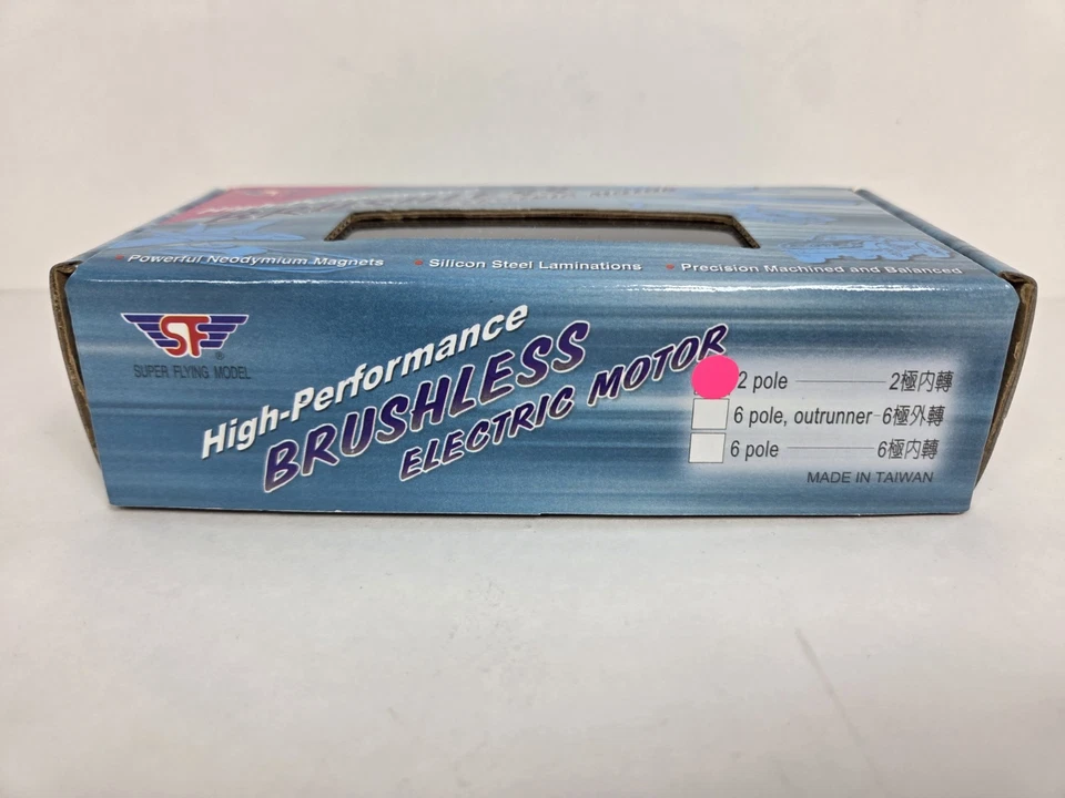 MTH Hobby Products 2-Pole Brushless Motor 30 #2200-1308412L -NOS -NEW In Box - Image 2 of 4