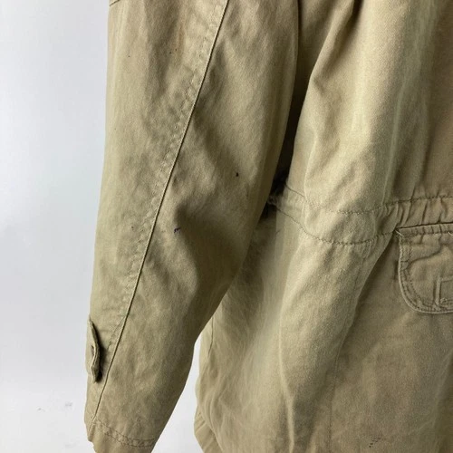Vintage Native Habitat Safari Jacket Men's XL Tan Animal Hunting Planet Earth image 12