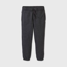 Men's Standard Fit Tapered Jogger Pants - Goodfellow  Co  Charcoal Gray L