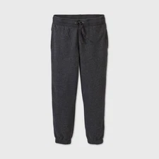 Men's Standard Fit Tapered Jogger Pants - Goodfellow & Co™ Charcoal Gray L