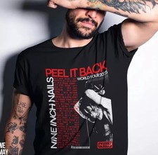 New Nine Inch Nails World Tour Men Black S-235XL Tee20D819